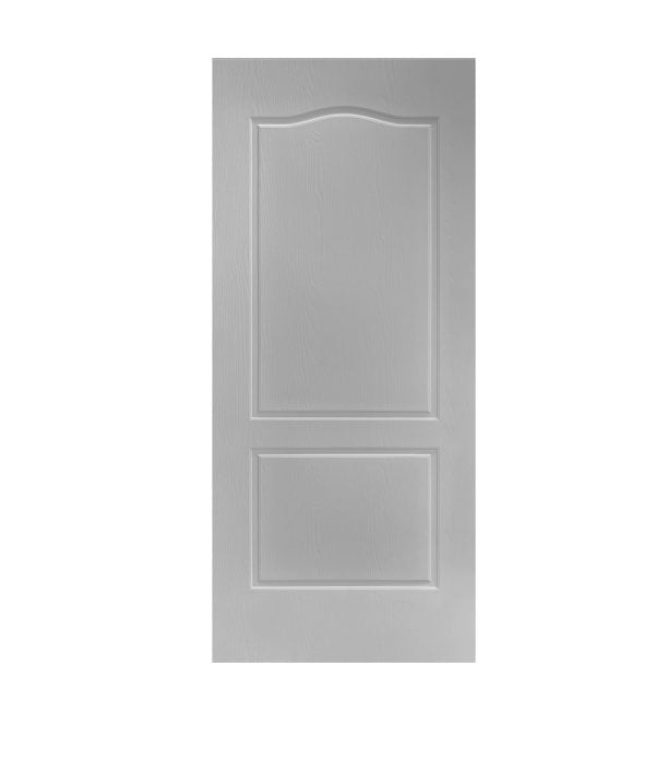 Fire-Rated 2-Panel Arch Top Solid Interior Door