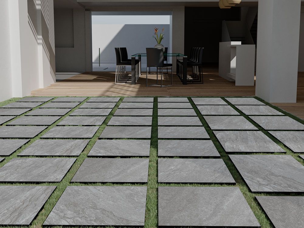 Outdoor tile