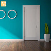1-Panel Shaker Hollow Interior Door Pre-Hung