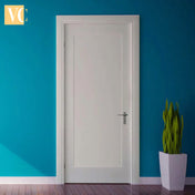 1-Panel Shaker Solid Interior Door Pre-Hung