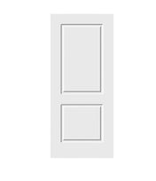 Fire-Rated 2-Panel Raised Edge Solid Interior Door