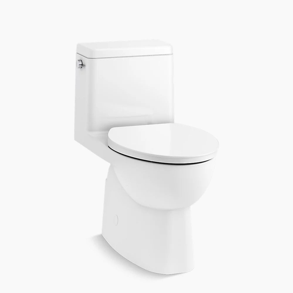 Kohler Reach® OnePiece Compact Elongated Skirted Toilet (Right or Lef