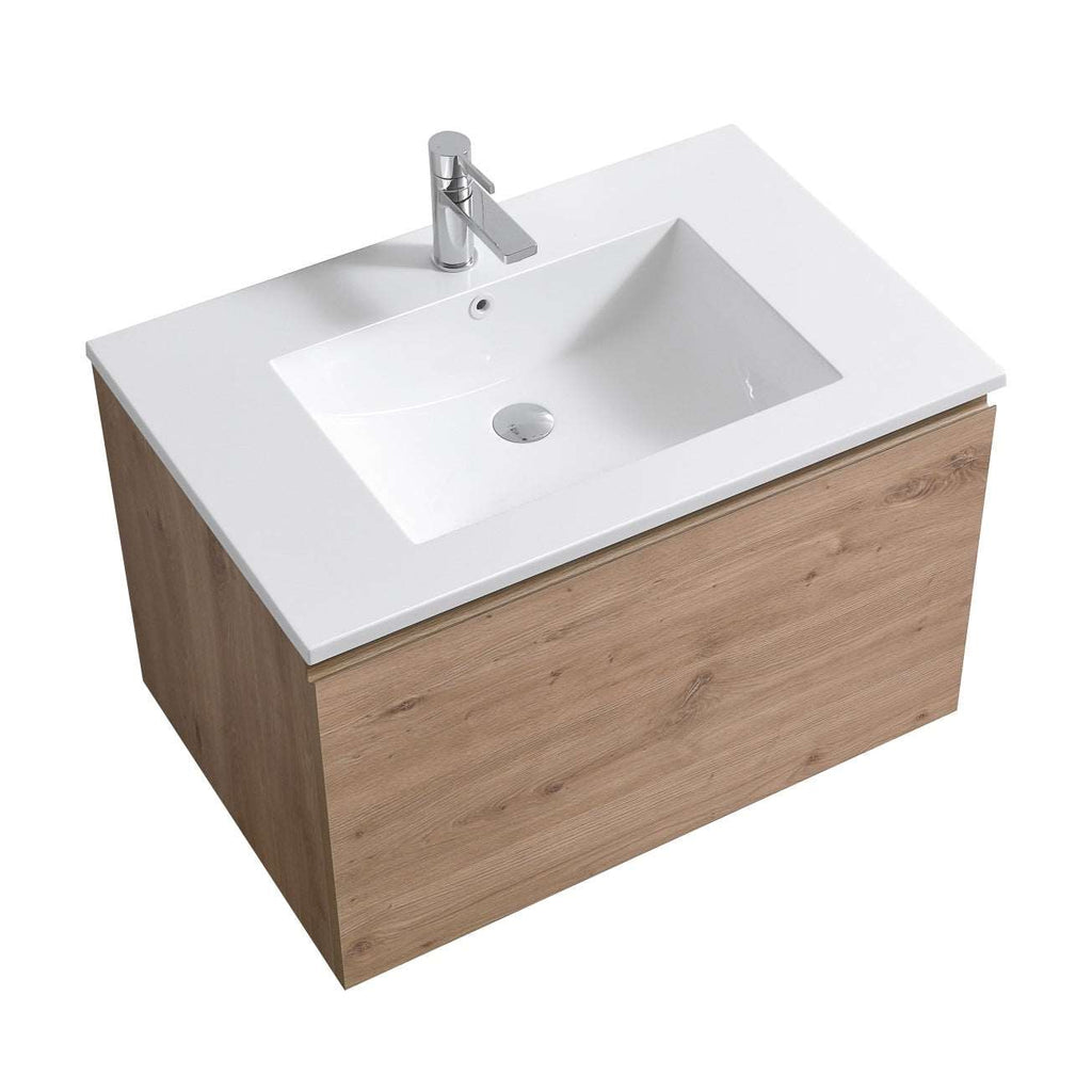 Balli 32″ Wall Mount Floating Bathroom Vanity