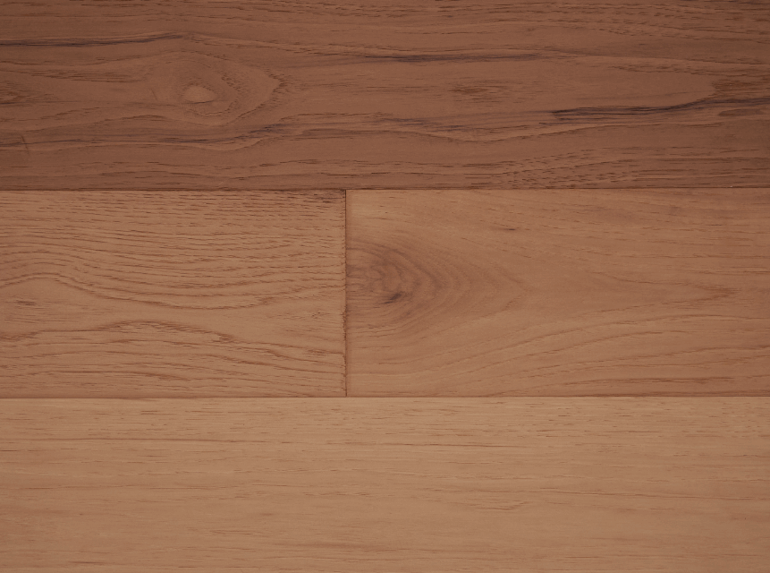 18mm Pure Natural Engineered Hickory Flooring NAF