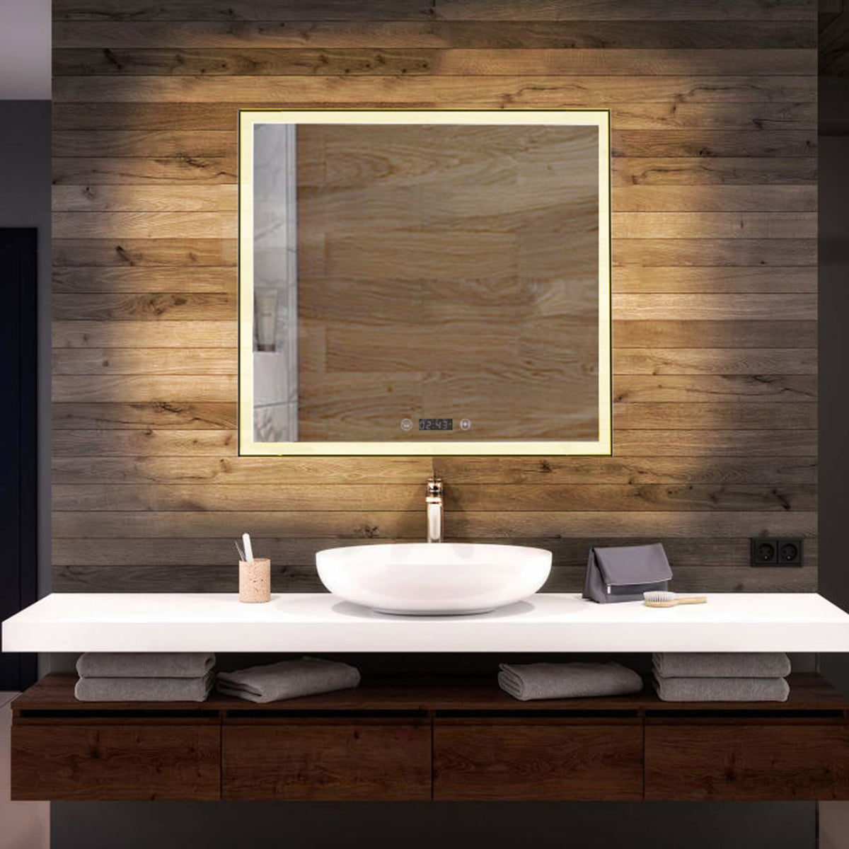 Fortunate Led Fortune Bluetooth LED Mirror Front & Back-Lit